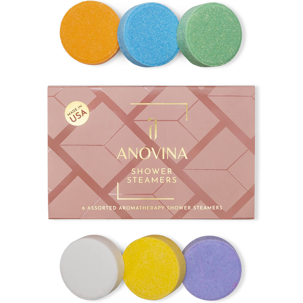 Anovina 6XL Shower Steamers Gift Box