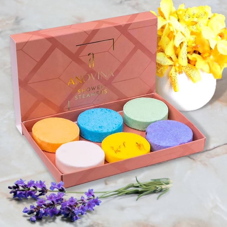 Anovina 6XL Shower Steamers Gift Box